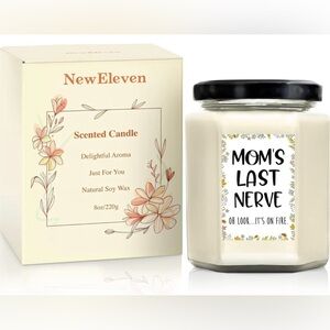 NewEleven "Mom's Last Nerve" Lavender-Scented Candle